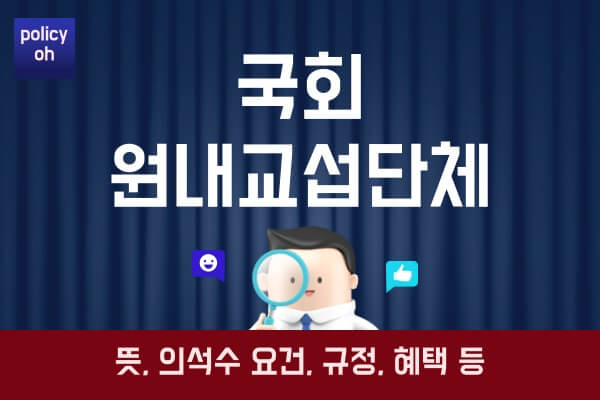 국회-원내교섭단체뜻-국회의원-의석수-요건-규정-혜택